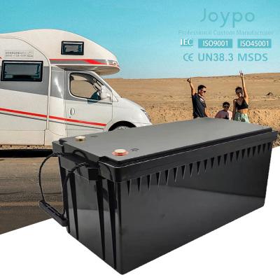 China Deep Cycle Rechargeable RV Lithium Battery Camping Car LiFePO4 Battery 12V 75Ah for sale