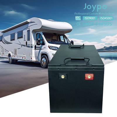 China Durable Camper Van Lithium Battery Solution Deep Cycle 12V 300Ah LiFePO4 Battery for sale