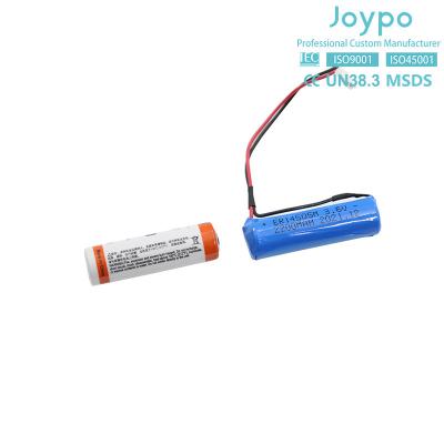 China ER14505 3.6V 2700mAh Bateria de lítio Célula AA Baterias de lítio não recarregáveis à venda