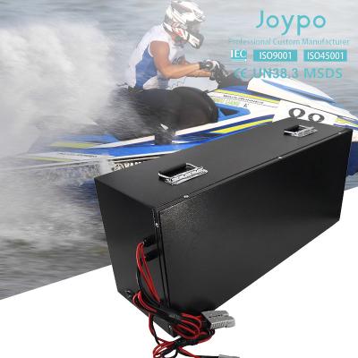 China Deep Cycle Yacht Marine Lithium Battery 96V 120Ah For Water Motorcycle for sale