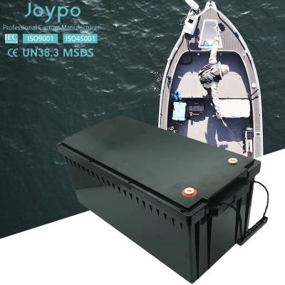 China 12V Lithium Deep Cycle Battery 100Ah 200Ah LiFePO4 For Marine Solar for sale