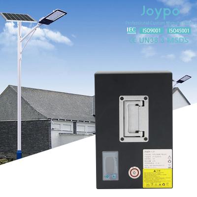 China 12V Rechargeable Solar Lithium Battery Pack for LED Street Lights 2000 Cycles for sale