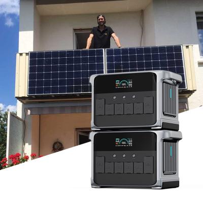 China Joypo 2160Wh 2400W Portable Off Grid Solar Generators For Balcony Solar System for sale