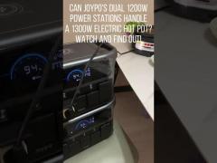 Can Joypo‘s Dual 1200W Power Stations Handle A 1300W Electric Hot Pot?