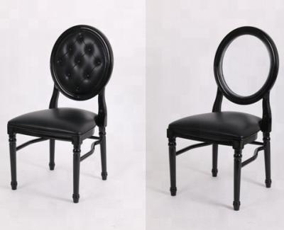 China New Popular Removable Cover Resin Ghost Wedding Louis Chair for sale