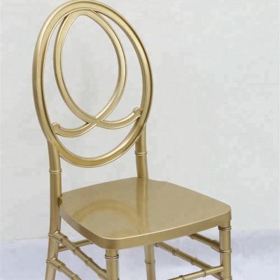 China Factory Supply Wholesale UV-Resistant White Resin Phoenix Wedding Chair for sale