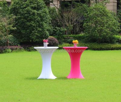 China UV-resistant outdoor event promotion folding cocktail table for sale