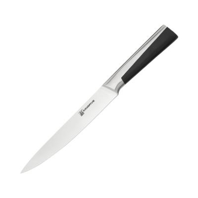 China Viable 8 Inch Kitchen Knife Germany Handle Single Steel Plastic Carving Knife Slicing Cutting Meat for sale