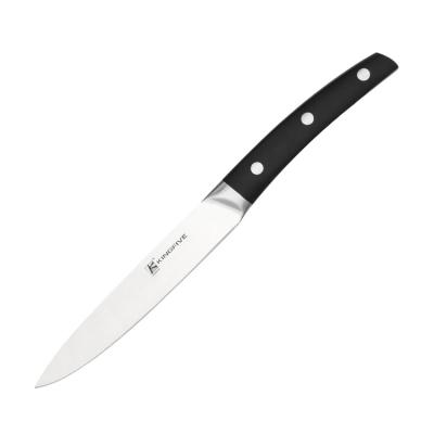 China 5 Inch Kitchen Chef Knife ABS Stainless Steel Viable Handle Kitchen Serving Knife for sale