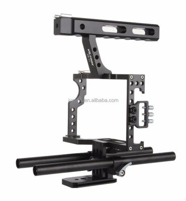 China VILTROX Camera Accessory VX-11 DSLR Rod Rig Camera Video Cage Aluminum Alloy Video Recording Kit and Grip Handle for sale