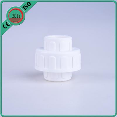 China High Strength Ppr Union White Color 20 - 63 MM Low Thermal Conductivity for sale