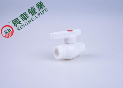 China White Brass Ball Valve Random Polypropylene Material For Ppr Water Pipe System for sale