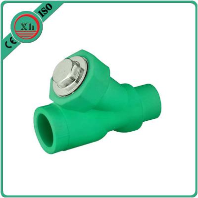 China Eco Friendly Water Filter Pipe Fittings , Durable PPR Straight Ball Valve for sale