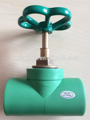 China High Temperature PPR Stop Valve 20 Mm - 32 Mm Size Welding Connection for sale