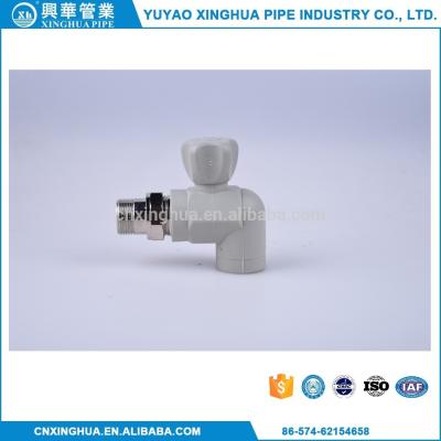 China Home Kitchen PPR Ball Valve , Brass Ballcock Valve Long Service Life for sale