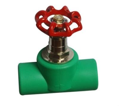 China High Pressure Plumbing Stop Valve , Ppr Pipes And Fittings 20 - 75 Mm Port Size for sale