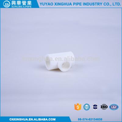 China Recycled Plastic Hose Connector Tee High Impact Strength Round Head Code for sale