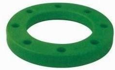 China Green PPR Plastic Fittings PPR Backing Ring Flange Type Hexagon Head Code for sale