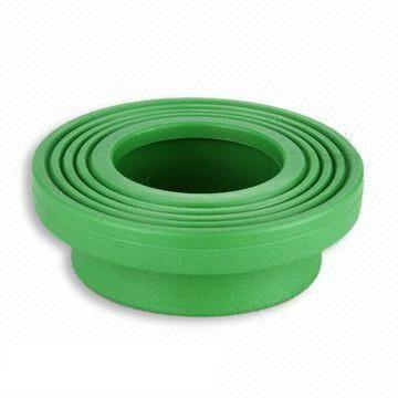 China Round PPR Plastic Fittings , PPR Flange Plumbing Materials Injection Molding Technics for sale