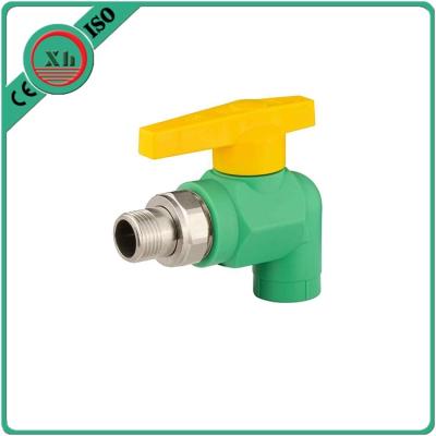 China Temperature Control Brass Threaded Straight Radiator Valves Coupling Type for sale