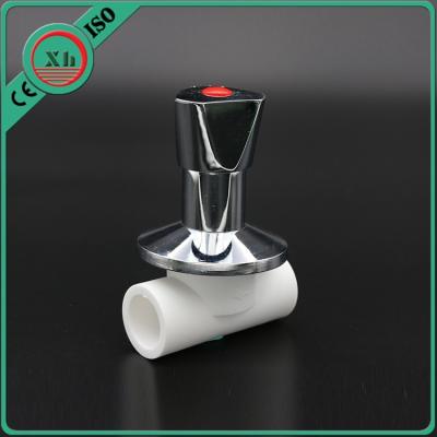 China 20 - 32 Mm Size Ppr Stop Valve With Zinc Alloy Handle Long Life Span for sale