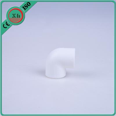 China Injection Moulding PPR Elbow Pipe Fitting 90 Degree White Color Recycled for sale