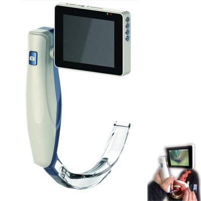 China Plastic Portable Video Laryngoscope With Stainless Steel Bend And Disposable Blade For OR/ER/ICU for sale