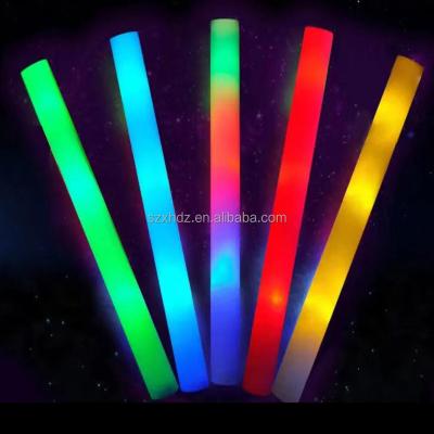 China Promotional Gifts Factory Bulk Custom LED Foam Sticks High Flashing Light Magic Wands Glow Stick For Concert Party Wedding Christmas Halloween for sale