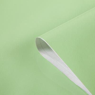 China Pearl Light Water Proof Oil Proof Self Adhesive Vinyl Wallpaper Rolls For Cabinet for sale