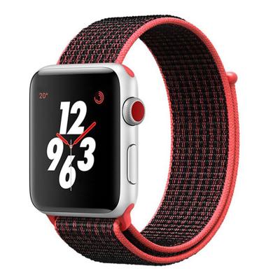 China New Fashion Watch Strap Braided Nylon Adjustable Elastic Watch Band 38 40 42 44mm For Apple Watch Band for sale