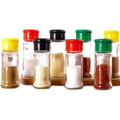 China Sustainable Small Pepper Seasoning Shaker Empty Bottle Plastic Spice Jar for sale