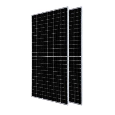 China Cut off station solar panels 440W 450W 460W 144cells 9BB cells half cell solar panels PV for home for sale