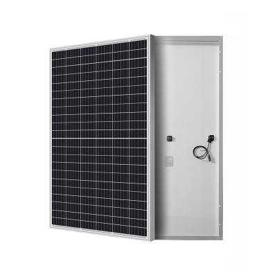 China Half PERC cells panel 350w 360w 370w 132 half cells monocrystalline perc solar panel high efficiency for sale