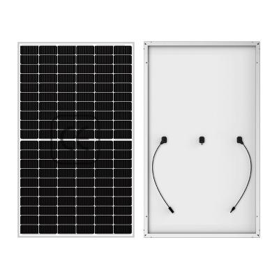 China Black Mono Power Plant 9BB Half Cell Full Solar Panel 385W Power Plant Solar Panel for sale