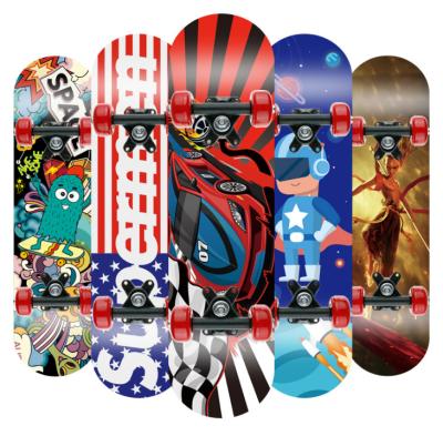 China Newly Durable Child Skateboard Four Wheel Board Bearing Skateboard for sale