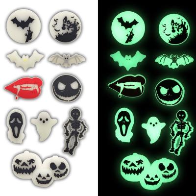 China Clog Charm wholesale Halloween Clog charms party skull pumpkin gifts clog shoes charms for charm shoe for sale