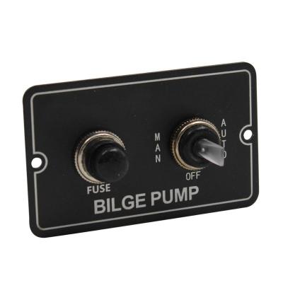 China 12V Boat Yacht Boat Bilge Pump Panel Switch for Marine Boat Control Switch for sale