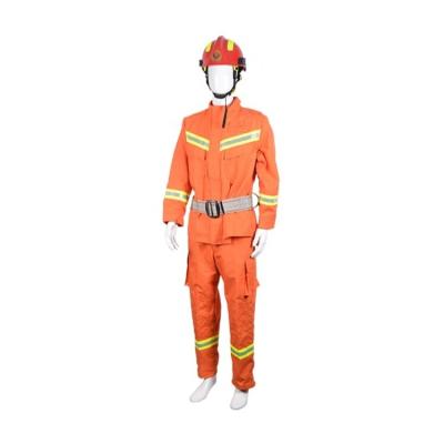 China Separate Cheap Price Fireproof Firefighter 5 Pieces Fire Suit Equipment for sale