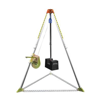 China Rescue 30m Aluminum Steel Cable Rescue Tripod Lifting Equipment for sale