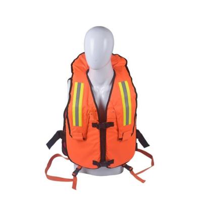 China Polyester Fabrics High Buoyancy Hot Sale Inflatable Life Jacket Prevent Drowning Emergency for sale