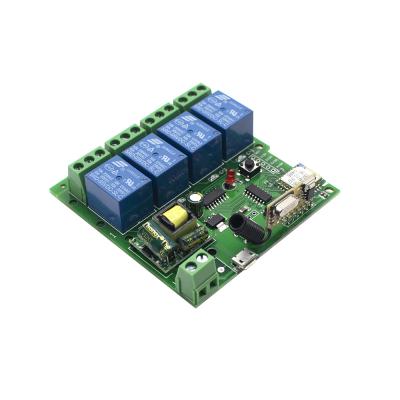 China Smart Home Wifi Smart 433Mhz RF Remote Light Switch Module 220V Controller for sale