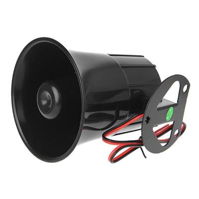 China ABS 115DB Loud Car Alarm Police Fire Siren Air Horn PA Loudspeaker 12V Police Siren Gas Amplifier Warning Car Horn for sale