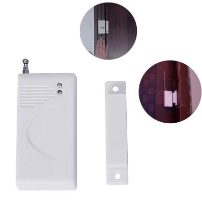 China Wireless Security System 433MHz 1527 Code Window Door Open/Close Security Warning Alarm System Burglar Detector Magnetic Sensor for sale