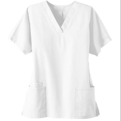 China Wholesale Warm Breathable Elegant Medical Uniforms Wholesale Lab Coat Workwear Sale Short Sleeve Nurse Scrubs Uniform Sets for sale