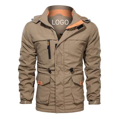 China Dropshipping Waterproof Jacket Brand Name Clothes Mens Track Jacket Hunting Clothes Male Spring Wear OEM for sale