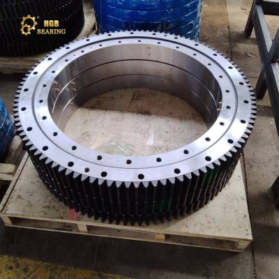 China 9E-1B16-0258-0996 single row four point contact ball slewing rings crane slewing ring gear for sale