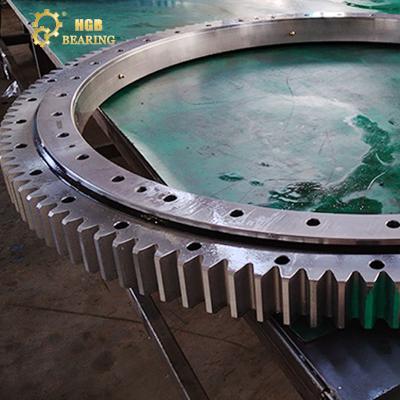 China 9E-1B25-0474-0723 fast shipping slewing bearing precision external gear slewing ring turntable for sale