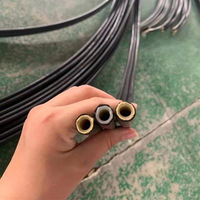 China Truck Outrigger Double Hose High Pressure Triple Hose Thermoplastic Hose Concrete Pump Resistance High Pressure Hose for sale