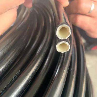 China High Pressure Truck Outrigger Concrete Pump Triple Double Hose Resistance Hose Thermoplastic Hose For Sewer Cleaning for sale