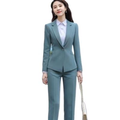 China Anti-Static Fashion Suits 2PCS Women Female Suits Business for sale